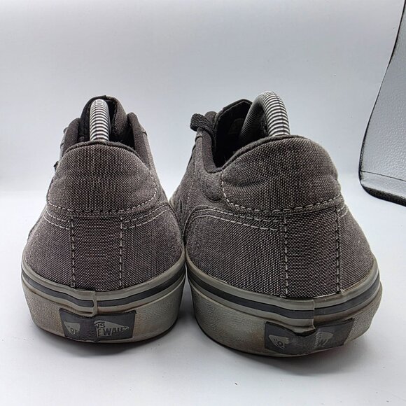 Vans Bishop Mens Size 10.5 Gray Shoes Skateboarding Casual Walking School Sports - Picture 5 of 13